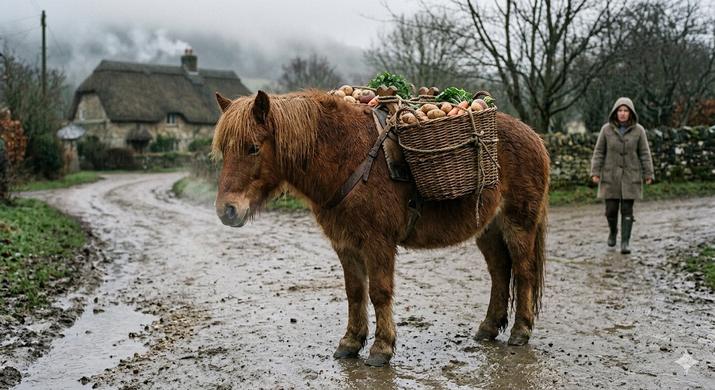 Poni, Burro o Mula