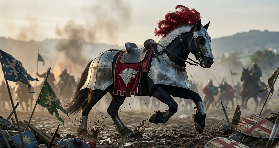 Caballo de guerra pesado
