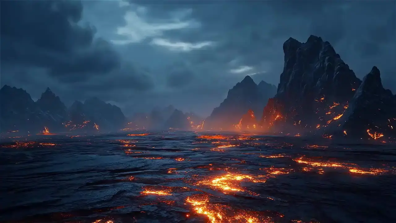 Antes del Aliento: roca, fuego y nada que lo mirase.